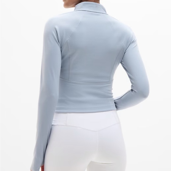 Athleta Salutation Crop Jacket - Blue - Picture 3 of 4